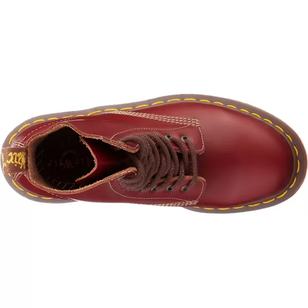 Dr Martens 1490 10Eye Leather Boot for Men and WomenOxblood Quilon