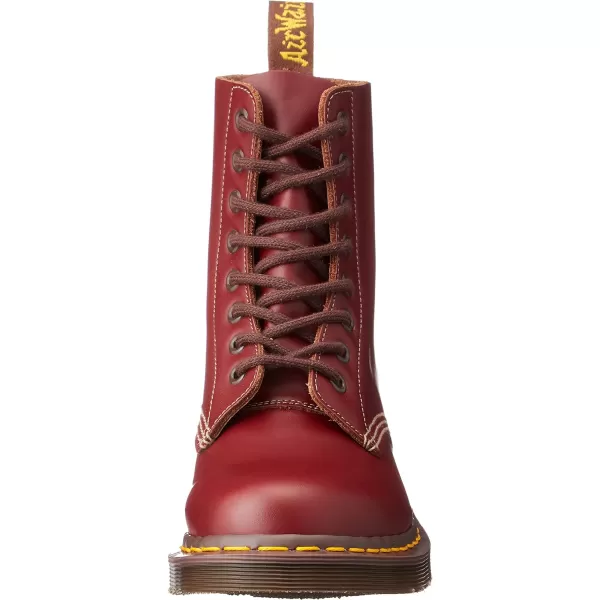 Dr Martens 1490 10Eye Leather Boot for Men and WomenOxblood Quilon