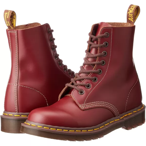 Dr Martens 1490 10Eye Leather Boot for Men and WomenOxblood Quilon