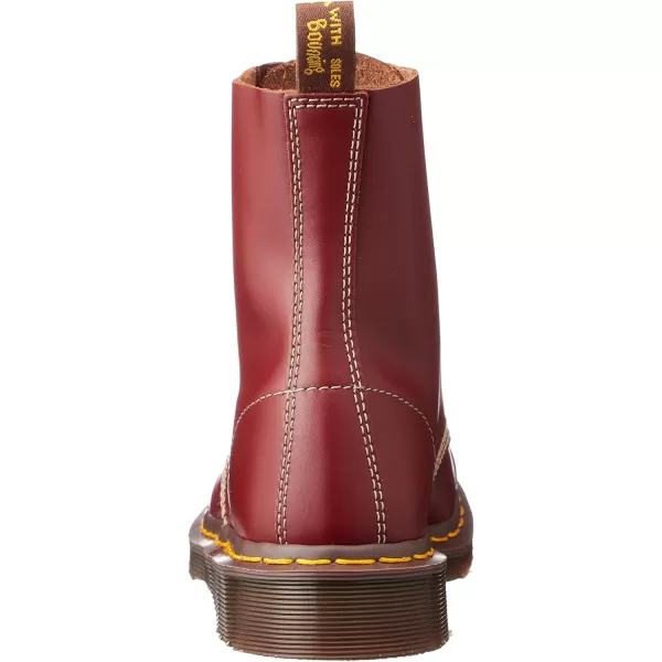 Dr Martens 1490 10Eye Leather Boot for Men and WomenOxblood Quilon