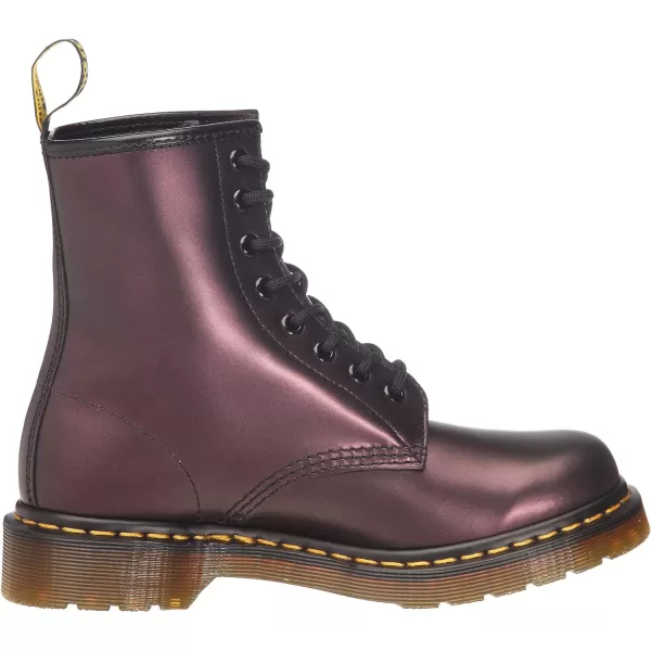 Dr Martens 1490 10Eye Leather Boot for Men and WomenPurple Shimmer