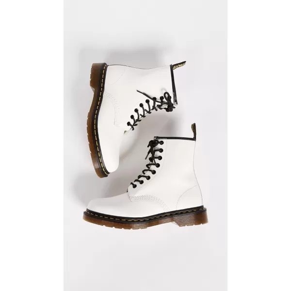 Dr Martens 1490 10Eye Leather Boot for Men and WomenWhite