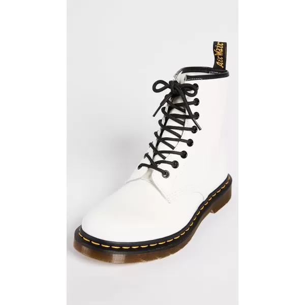 Dr Martens 1490 10Eye Leather Boot for Men and WomenWhite