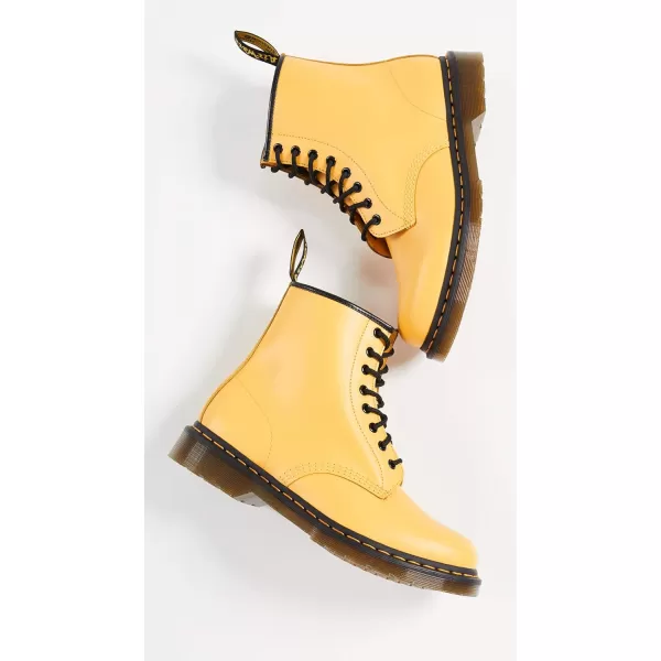 Dr Martens 1490 10Eye Leather Boot for Men and WomenYellow