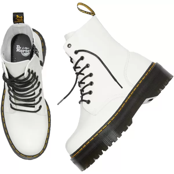 Dr Martens Jadon 8Eye Leather Platform Boot for Men and WomenMulti