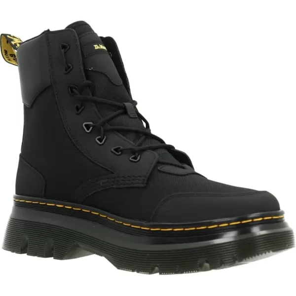 Dr Martens Mens Amphibians Combat Boot 45Black Ajax Black Extra Tough 50 50 Black Hydro