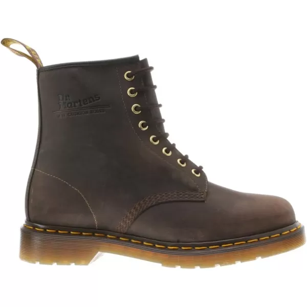 Dr Martens Unisex 1460 Crazy Horse Leather BootsBrown