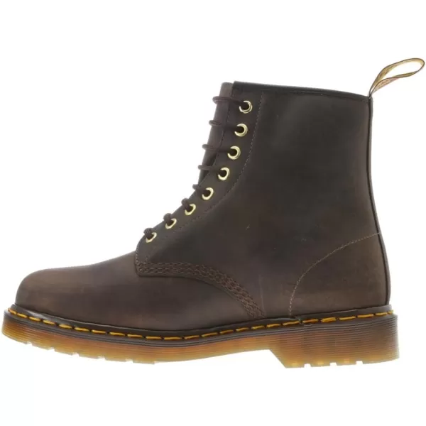 Dr Martens Unisex 1460 Crazy Horse Leather BootsBrown