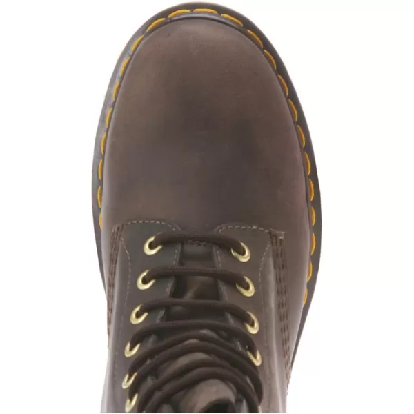 Dr Martens Unisex 1460 Crazy Horse Leather BootsBrown