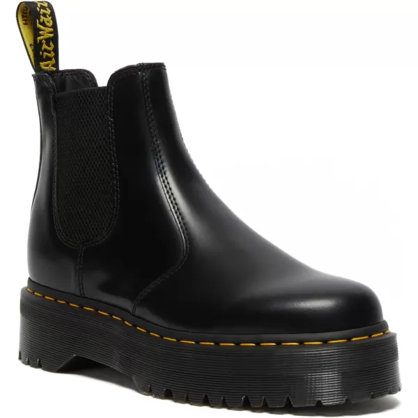 Dr Martens UnisexAdult Chelsea BootBlack Polished Smooth