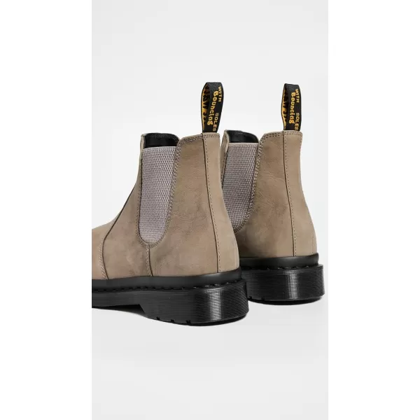 Dr Martens UnisexAdult Chelsea BootNickel Grey Milled Nubuck Wp