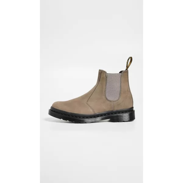 Dr Martens UnisexAdult Chelsea BootNickel Grey Milled Nubuck Wp