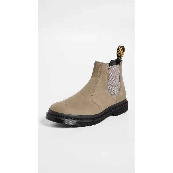 Dr Martens UnisexAdult Chelsea BootNickel Grey Milled Nubuck Wp