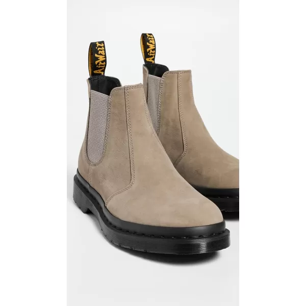 Dr Martens UnisexAdult Chelsea BootNickel Grey Milled Nubuck Wp