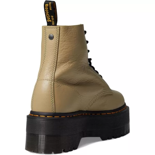 Dr Martens Womens 1460 Pascal Max Combat BootsPale Olive