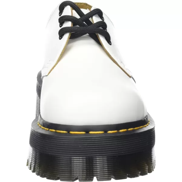 Dr Martens Womens 5Eye Style 8053 QuadWhite Polished Smooth