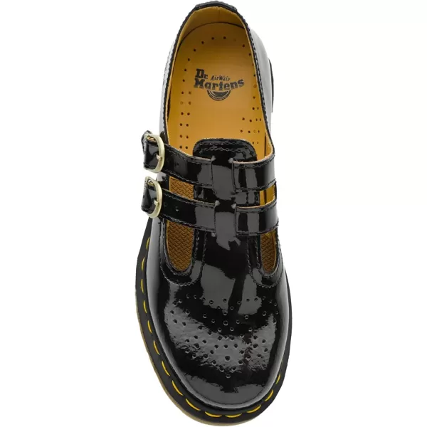 Dr Martens Womens 8065 Mary Jane FlatBlack Patent Lamper