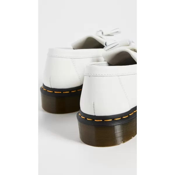 Dr Martens Womens Adrian YS Tassel LoafersWhite