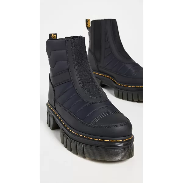 Dr Martens Womens Audrick Chelsea Quilted BootsBlack