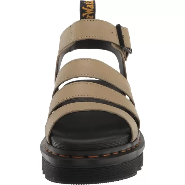 Dr Martens Womens Blaire Brando Fisherman SandalPale Olive Pisa