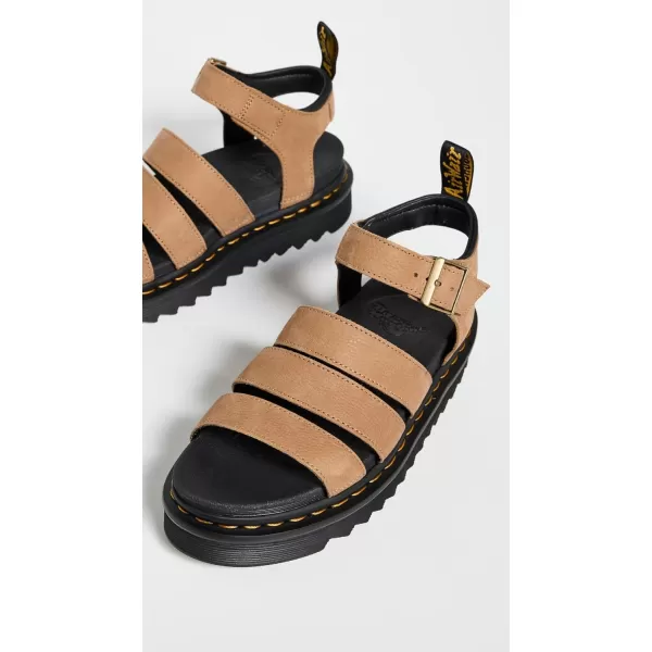 Dr Martens Womens Blaire Nubuck Fisherman SandalSavannah Tan