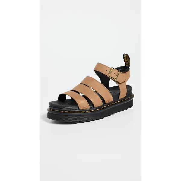 Dr Martens Womens Blaire Nubuck Fisherman SandalSavannah Tan