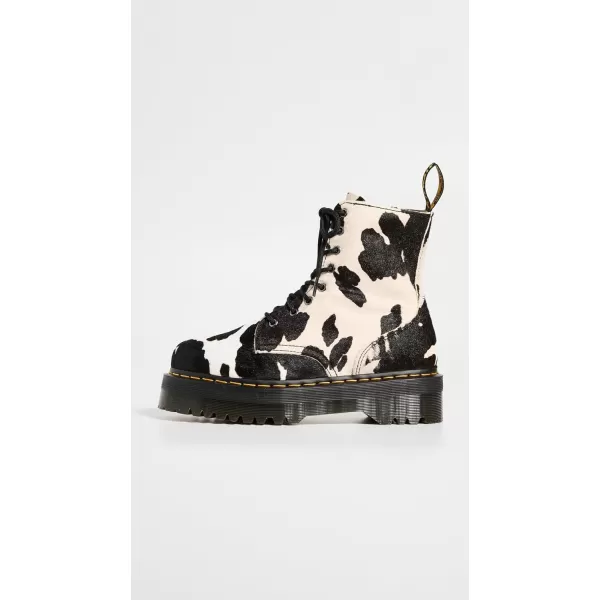 Dr Martens Womens Jadon BootsCow Print Hair on