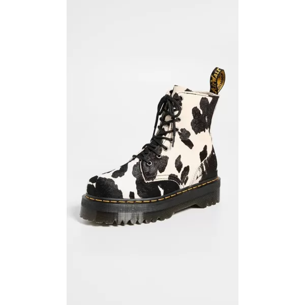 Dr Martens Womens Jadon BootsCow Print Hair on