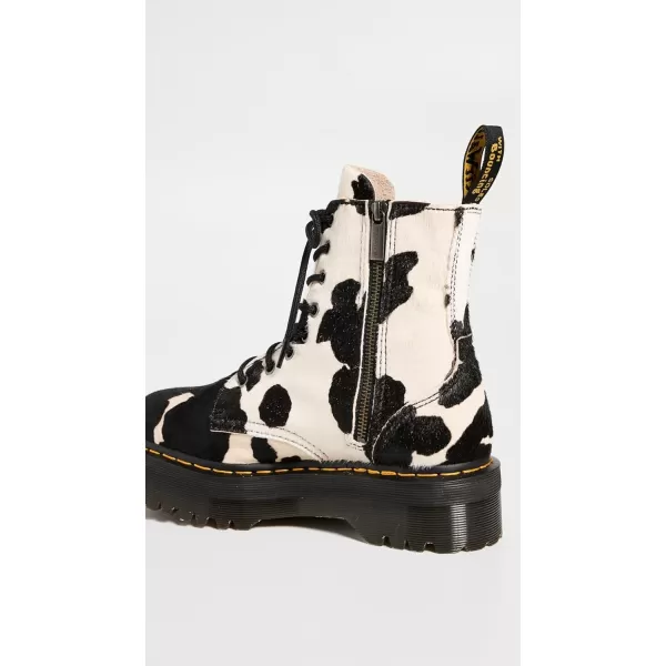 Dr Martens Womens Jadon BootsCow Print Hair on