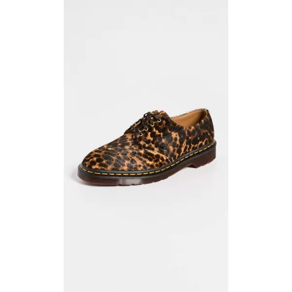 Dr Martens Womens Smiths 4 Eye ShoeMicro Leopard