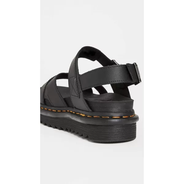 Dr Martens Womens Voss II SandalBlack Hydro Leather