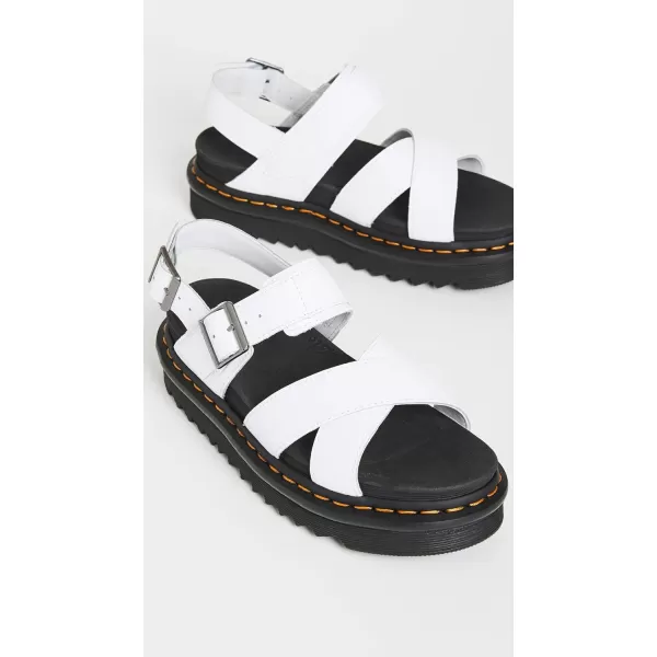 Dr Martens Womens Voss II SandalWhite Hydro Leather