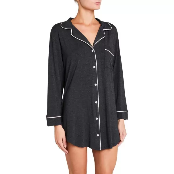 Eberjey Gisele Classic Womens Pajama SleepshirtNavyIvory