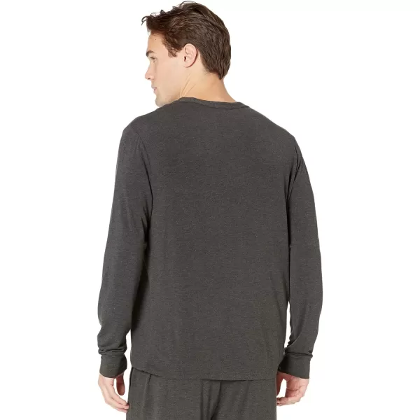 Eberjey Henry Mens Jersey Modal PJ SetCharcoal Heather