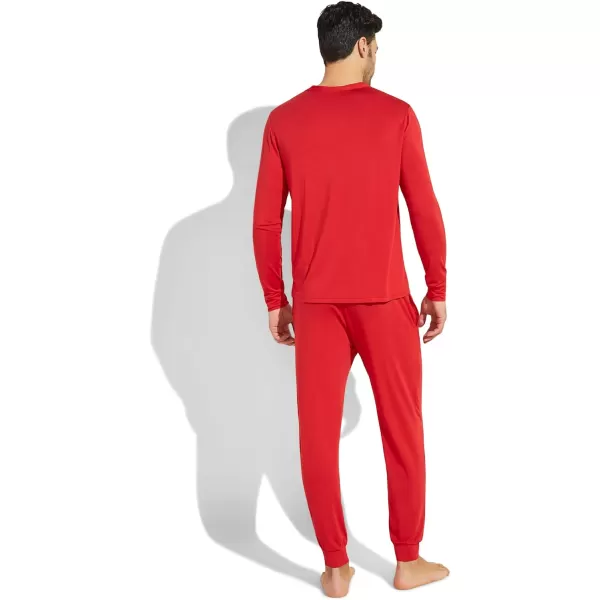 Eberjey Henry Mens Jersey Modal PJ SetHaute Red