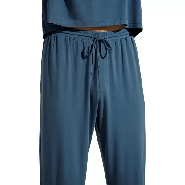 Eberjey Henry Mens Jersey Modal PJ SetHeritage Blue