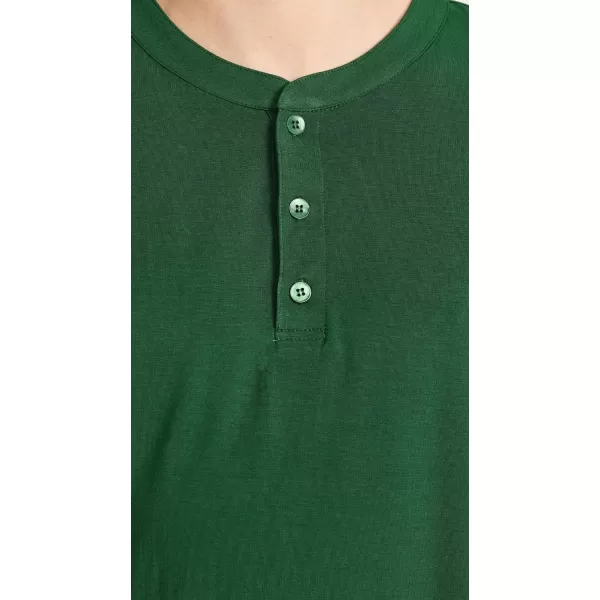 Eberjey Mens Henry Long PJ SetForest Green