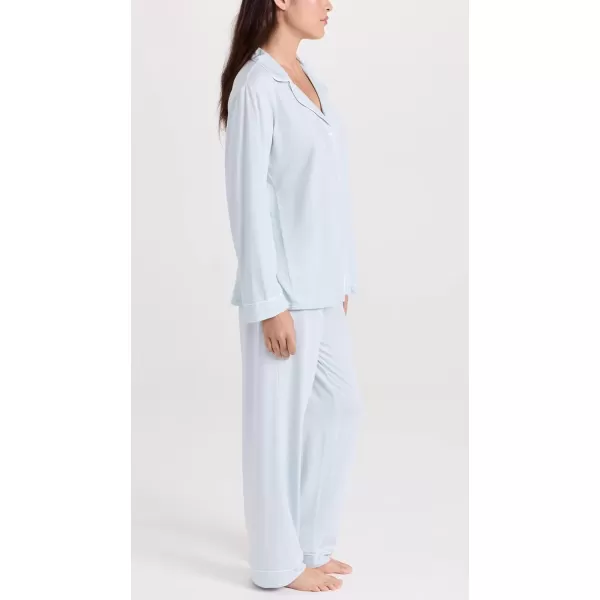 Eberjey Womens Gisele PJ SetIce Blue Ivory