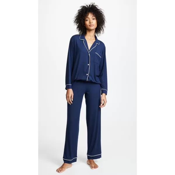 Eberjey Womens Gisele PJ SetNavyIvory