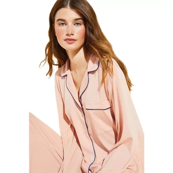 Eberjey Womens Gisele PJ SetRose CloudNavy