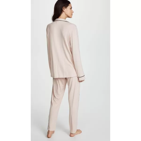 Eberjey Womens Gisele PJ SetSorbet PinkBlack