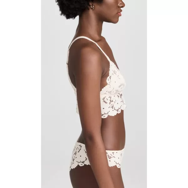 Eberjey Womens Naya Longline BraletteIvory