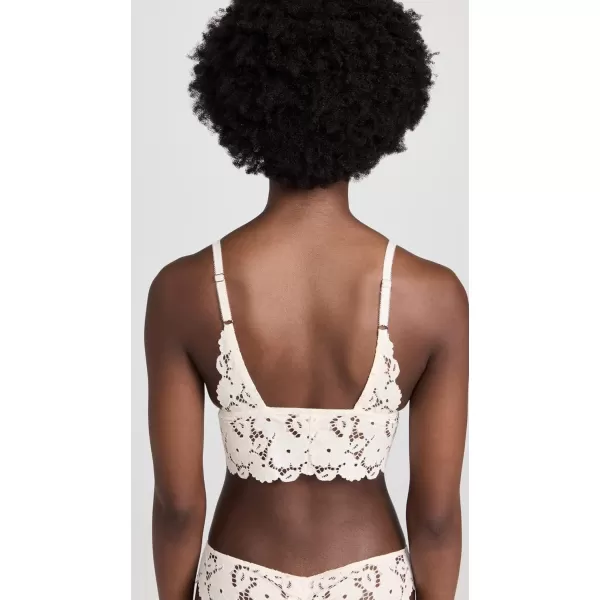 Eberjey Womens Naya Longline BraletteIvory