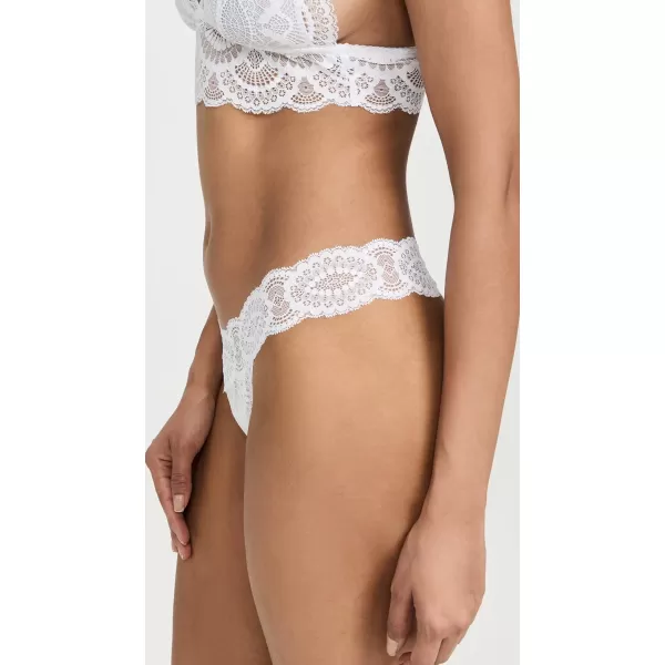 Eberjey Womens The Mariana Whispers ThongWhite