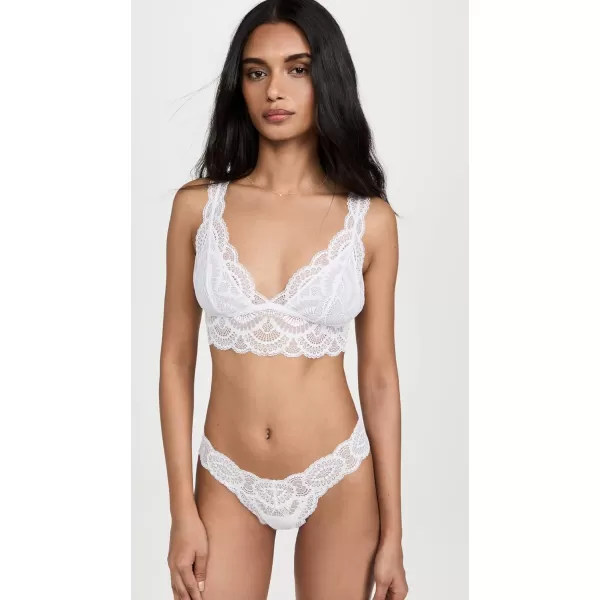 Eberjey Womens The Mariana Whispers ThongWhite