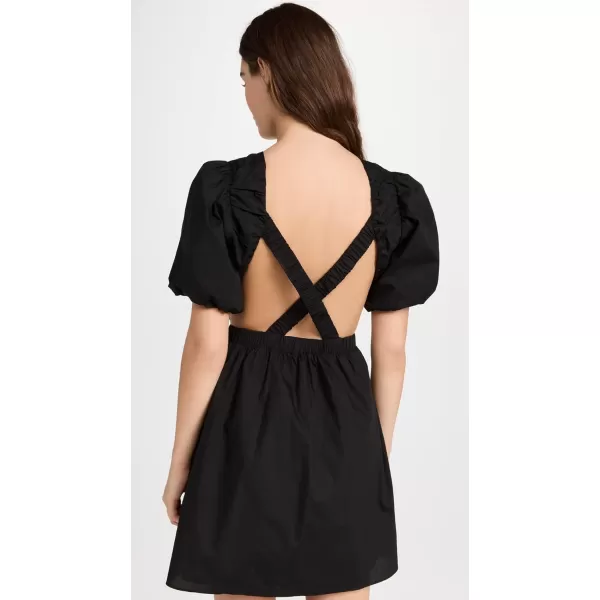 English Factory CutOut Poplin Mini DressBlack