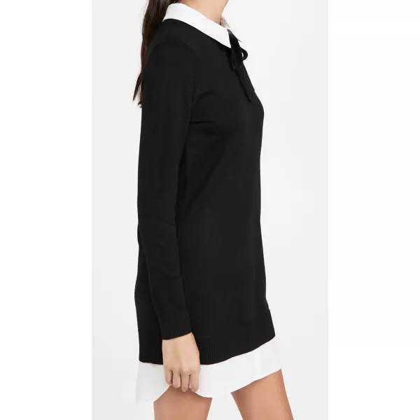 English Factory Womens Combo ShirtdressBlack and White