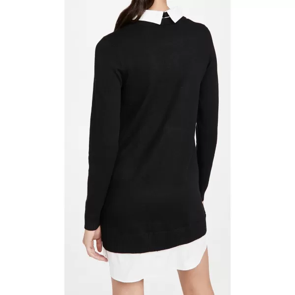 English Factory Womens Combo ShirtdressBlack and White