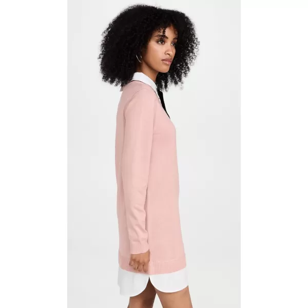 English Factory Womens Combo ShirtdressDusty Pink