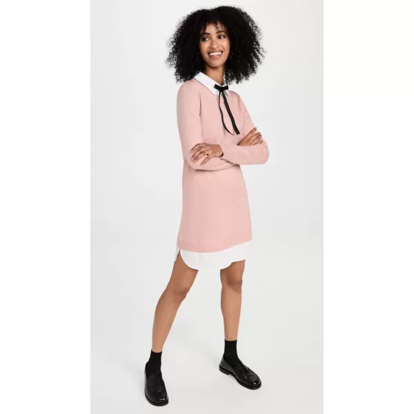 English Factory Womens Combo ShirtdressDusty Pink